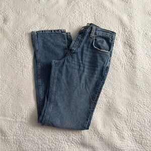 We The Free CRVY Siren Low-Rise Straight Jeans